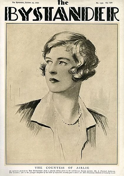 Alexandra, Countess of Airlie by J. Percival Anderson