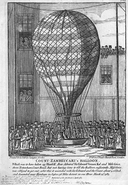 Count Zambeccaris Balloon