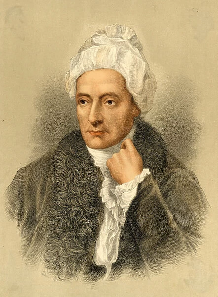 COWPER. WILLIAM COWPER English poet in thoughtful mood Date: 1731 - 1800