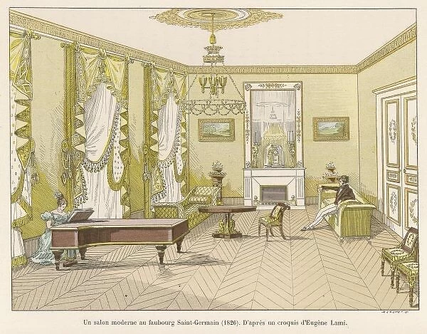 French Interior 1826