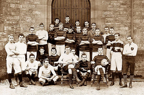 Giggleswick Rugby Team early 1900s