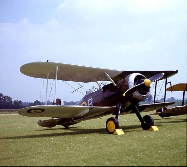 Gloster Gladiator -the only British pre war biplane fig