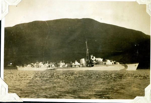 HMS Venus, Scapa Flow, WW2