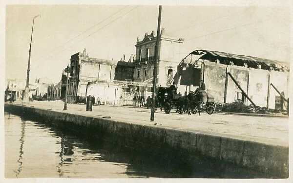 Izmir, Turkey - Results of bombardment in 1915 (3  /  9)