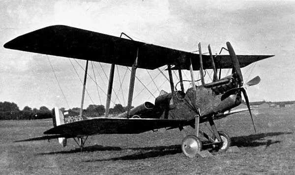Royal Aircraft Factory BE 2E seen in final version