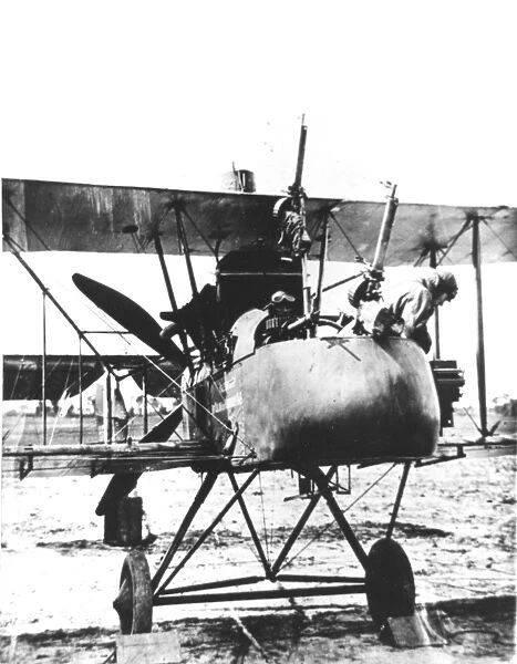 Royal Aircraft Factory FE 2d two seater plane