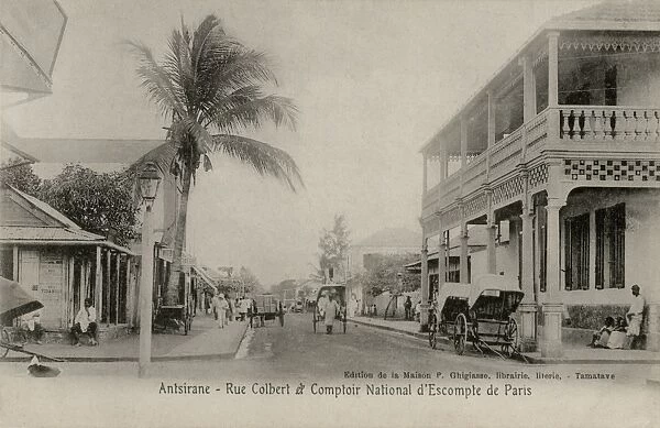 Rue Colbert in Antsirabe, Madagascar
