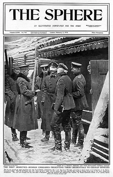 Sphere cover - First Armistice between Russians & Germans