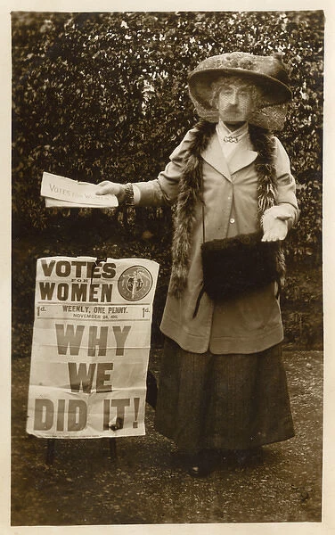 Votes for Women - Frederick Pethick-Lawrence as Suffragette