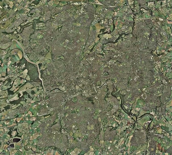 Bristol, UK, aerial image