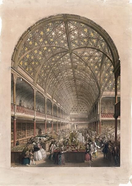 Crystal Palace bazaar, London, 1850s C016  /  8822
