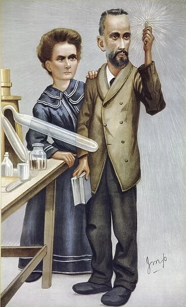 Discovery of radium by the Curies, 1898