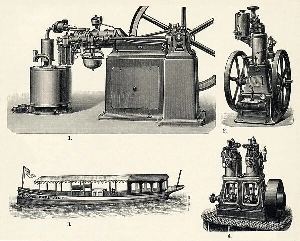 Early petrol motors