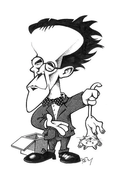Erwin Schrodinger, caricature C013  /  7591
