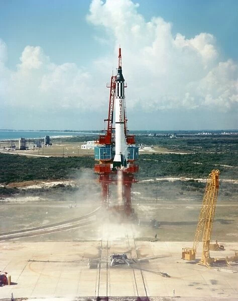 First US manned space flight, 1961