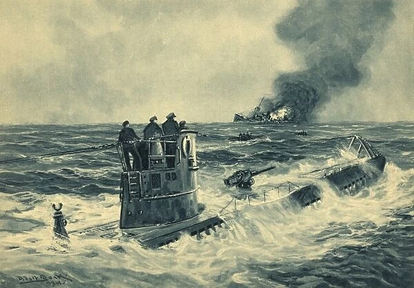 German U-boat attack, World War II C016  /  2543