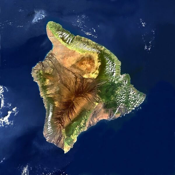 Hawai i, satellite image