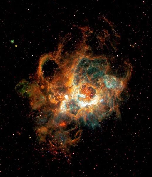 Hubble Space Telescope view of nebula NGC 604