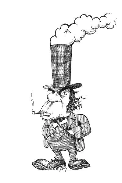 Isambard Kingdom Brunel, caricature C013  /  7592