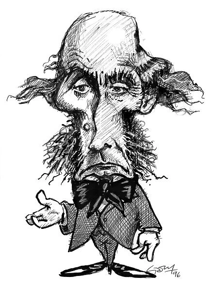 John Mill, caricature