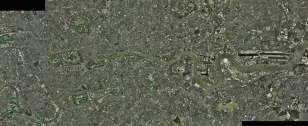 London, aerial photograph
