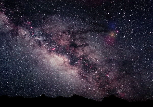 Milky Way, optical image. The Milky Way is our own galaxy