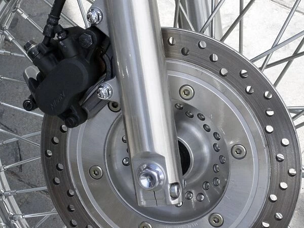 Motorcycle disc brake