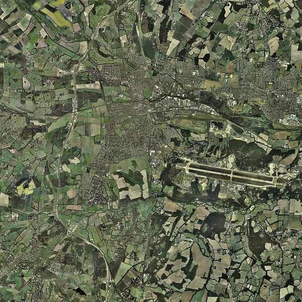 Newbury, UK, aerial image