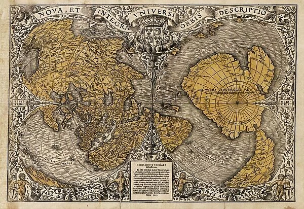 Oronce Fines world map, 1531