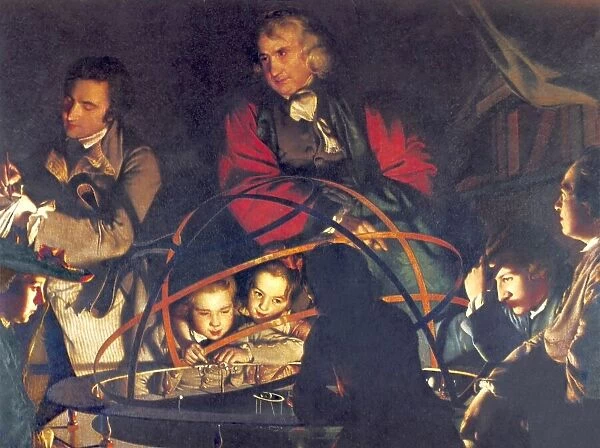 The Orrery by Joseph Wright