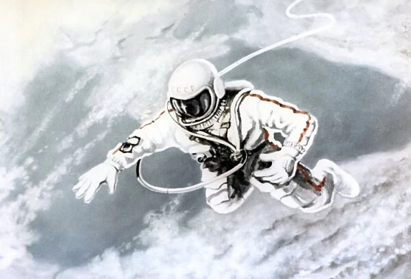 Painting Above the Black Sea by Leonov