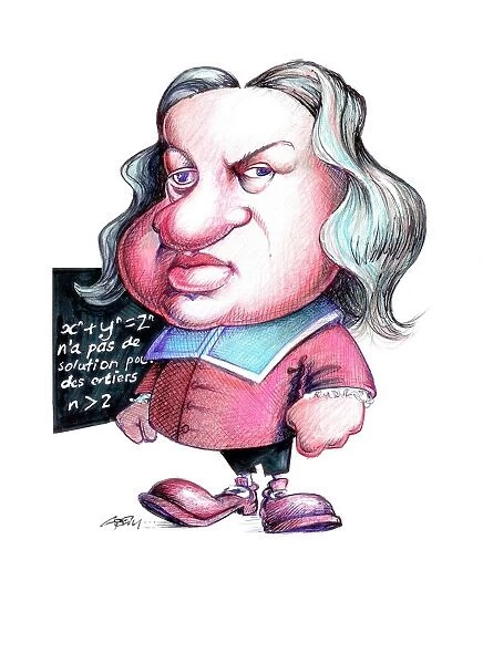 Pierre de Fermat, caricature C015  /  6714