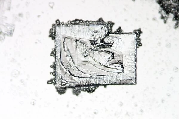 Potassium iodide crystals, micrograph C016  /  3119