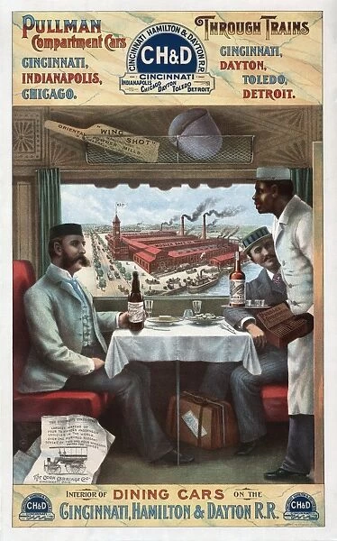 Pullman dining car, 1894