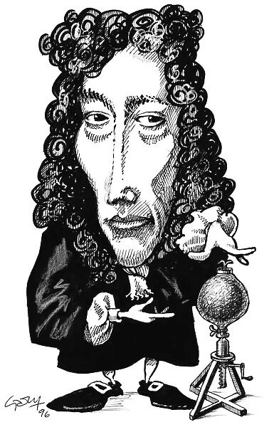Robert Boyle, caricature