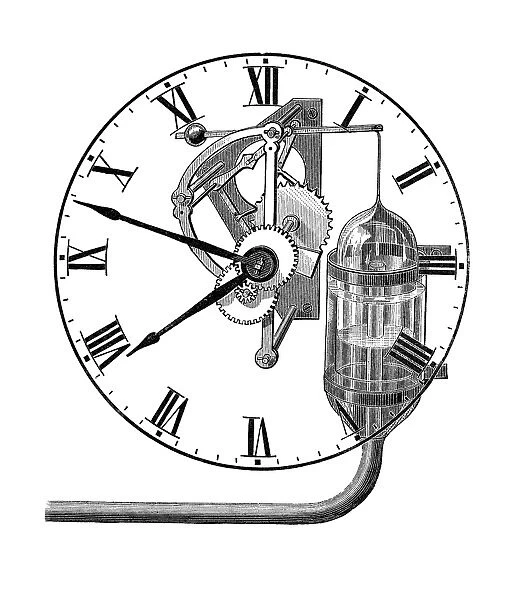 Timer meter, historical artwork
