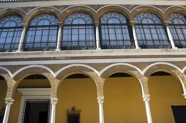 Detail of building in the Patio de la Monteria