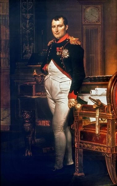 NAPOLEON BONAPARTE (1769-1821). Emperor of France, 1804-1814