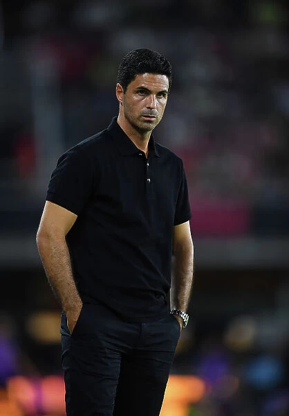 Mikel Arteta at the 2023 MLS All-Star Game: Arsenal Manager Takes on MLS All-Stars