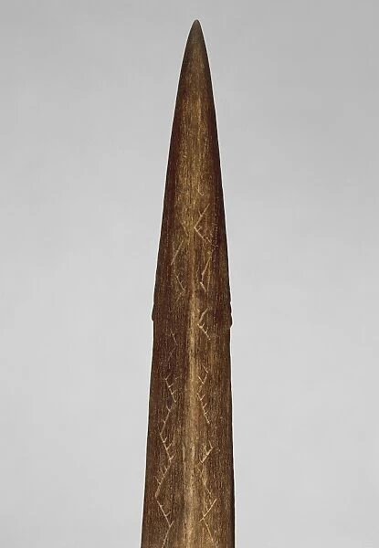 Engraved wooden point, from Offerdal