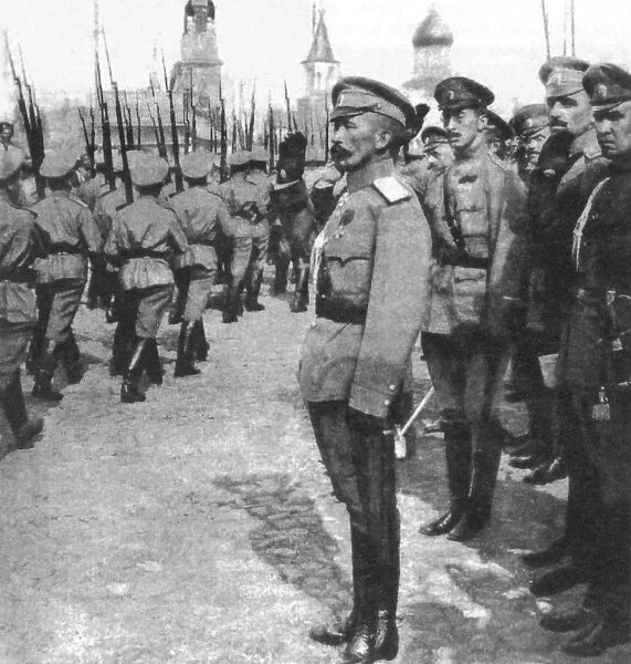 Lavr Kornilov 1870-1918 Russian army general during World War I and the ensuing Russian Civil War