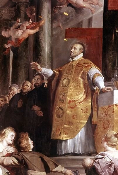 St Ignatius Loyola ( Inigo Lopez de Rocalde 1491-1556) Spanish soldier, founder of the Jesuits