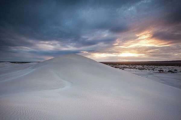 Dunes in the fading light