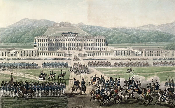 The Arrival of Napoleon Bonaparte (1769-1821) at Schloss Schonbrunn