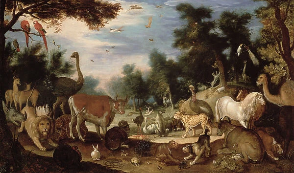 Garden of Eden (oil on canvas)