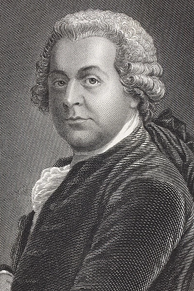 John Adams, from Gallery of Historical Portraits, published c. 1880 (litho)