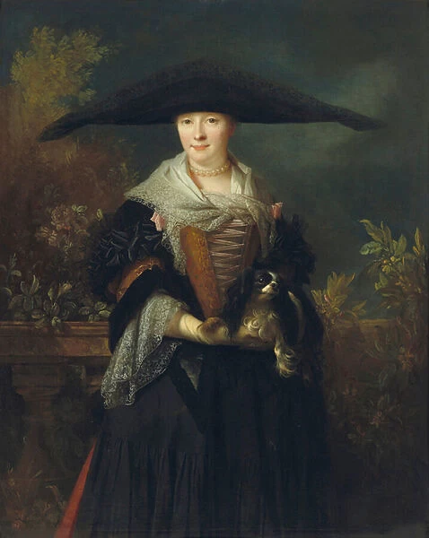 La belle Strasbourgeoise (oil on canvas)