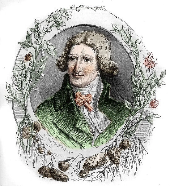 Portrait of Antoine Augustin Parmentier (1737-1813), French military pharmacist