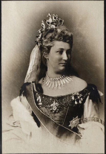 Portrait of Augusta Victoria of Schleswig Holstein (1846-1923), German Empress