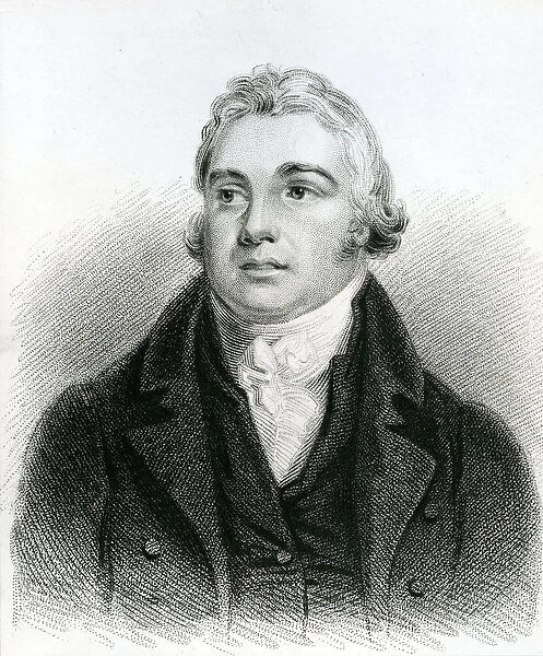 Portrait of Samuel Taylor Coleridge (1772-1834) (engraving)
